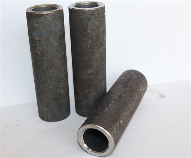 白玉冷挤压钢筋套筒应该怎么样激光打标